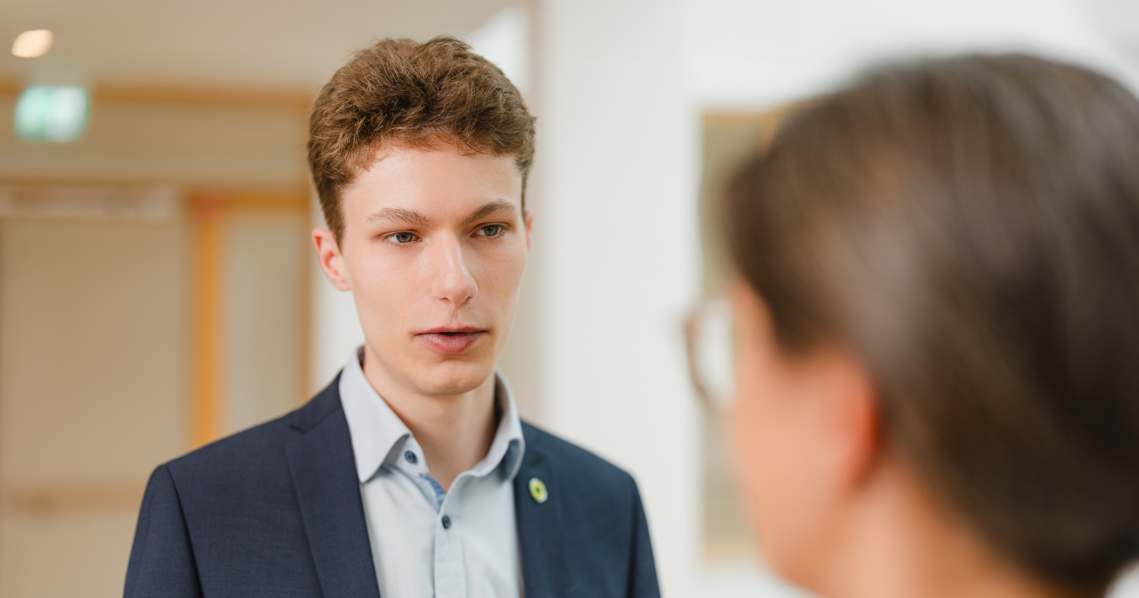 Eric im Gespräch